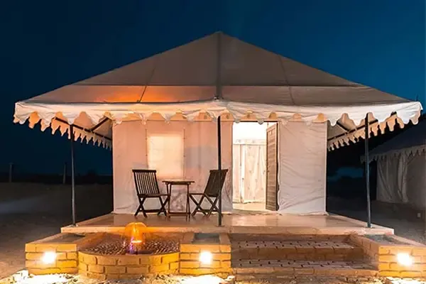 Desert Camp near Jaisalmer in the Thar Desert