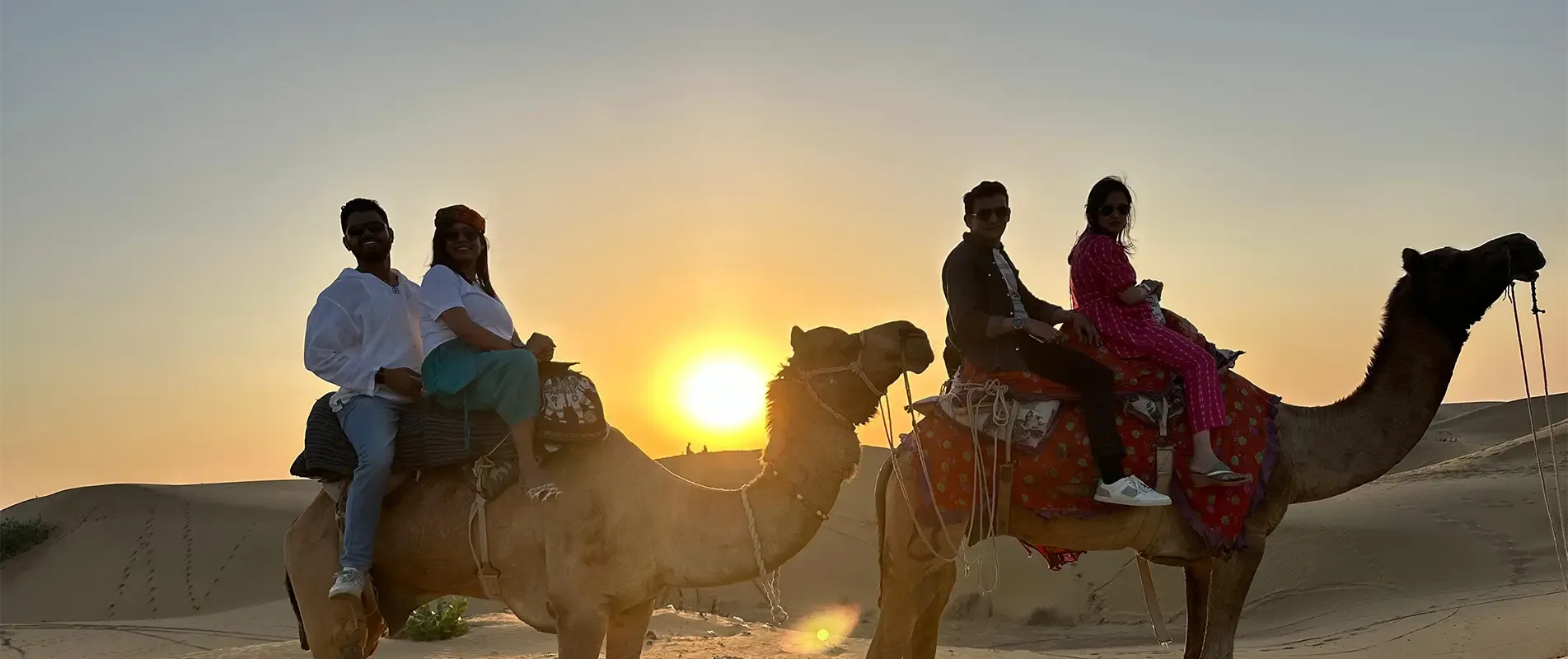 Golden Sands Safari — camel safari in the Thar Desert near Jaisalmer